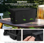 Stanbroil Outdoor Waterproof Gas Grill Cover Fits Cuisinart All Foods Gas Grill, Replacement for Cuisinart CGC-21, Black