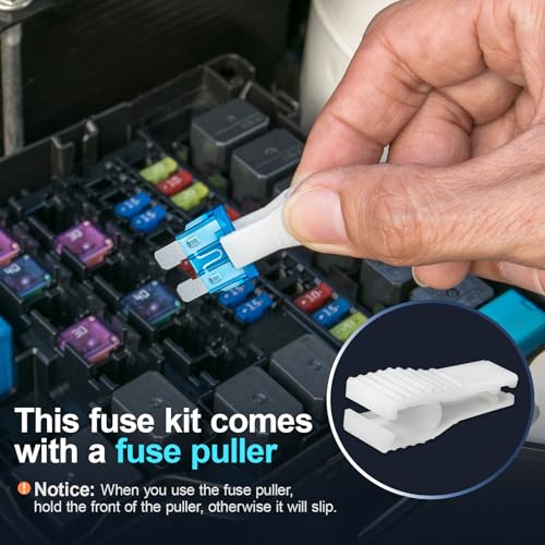 JOREST 280 Pcs Fuse Kit,182 Mini Car Fuses Assortment + 98 Standard Auto Blade Fuse, Replacement for Automtive RV Motorcycle Truck (2A 3A 5A 7.5A 10A 15A 20A 25A 30A 35A 40AMP)