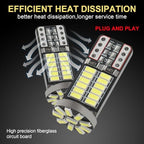 10 Pieces 194 LED Bulb Super Bright 6500K T10 168 2825 W5W 34-SMD 3014 Chipsets Replacement Bulbs for Car Trunk Interior Dome Map Door Dash Courtesy License Plate Lights - Xenon White