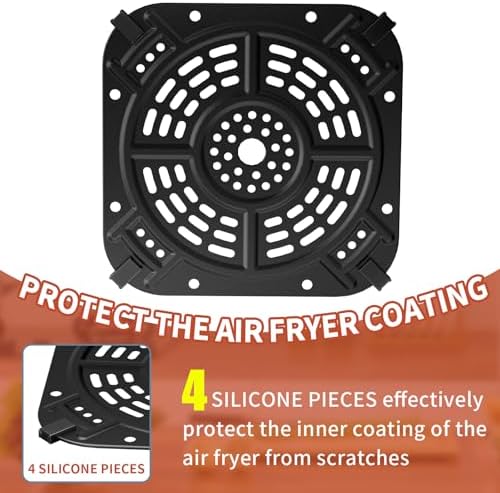 Air Fryer Replacement Tray for Ninja AF141, Air Fryer Accessories, Non-Stick Grill Pan for Ninja AF141, Dishwasher-Safe Replacement Parts