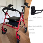 Hand Brake with 41'' Cable for 4-Wheel Folding Drive Rollator Rolling Walker Transport Wheelchair Mobility Knee Walkers Senior Medical Accessories