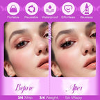 Half Lashes Magnetic Eyelashes With Applicator Cat Eye Magnetic Lashes with Clamp Wispy False Eyelashes Natural Look No Glue Needed pestañas postizas magneticas by ALPHONSE