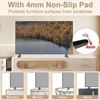 43 Inch TV Stand for LG TV Legs 43LJ5500 43UJ6300 43UJ635T 43UK6200 43UK6090 43UK6500 43UM6900 43UM7100 43UM7300 43UN7300 43UN7100 43UN6900 43UN6950 43UN6951 Replacement Legs for LG TV with Screws