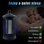 Bug Zapper Replacement Bulb for Indoor Outdoor, U-Shaped Twin Tube Bulb, 15Watt Replacent Bug Zapper Light Bulb with 4-Pin Base, Insect Attracting Lamp