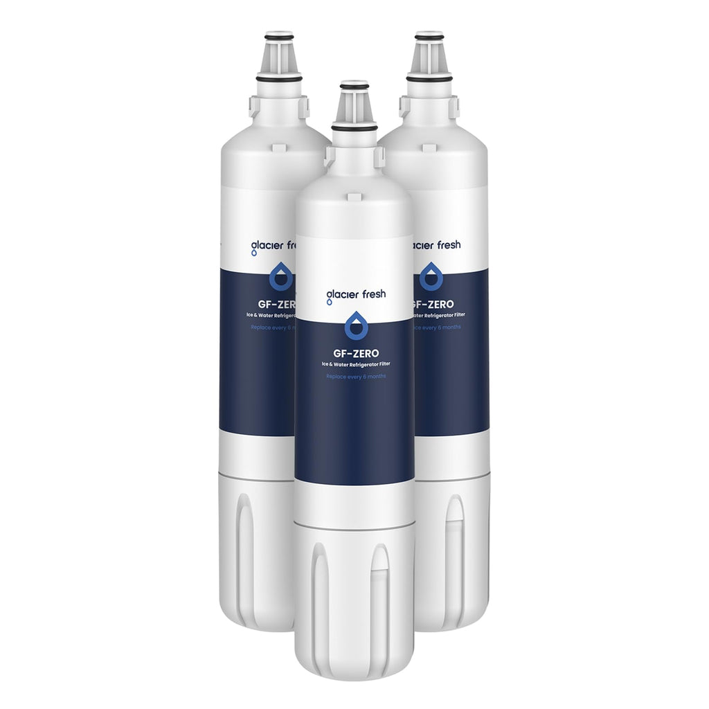 GLACIER FRESH 4204490 Water Filter Compatible with Sub-Zero 4204490, 4290510, 9030868 Refrigerator Water Filter, 3 Pack