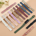 Vancle 4 Pack Bands Compatible with Fitbit Inspire 3 Bands for Women Men, Sport Silicone Adjustable Replacement Straps for Fitbit Inspire 3 Fitness Tracke