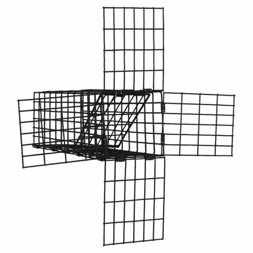 "OWDE" 3" One-Way Door Excluder –Professional Black Mesh Evictor Trap by Wildlife Control Supplies –Safe and Effective Pest Control for Commercial and Residential Use –Great for Barns, Garages & Sheds