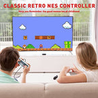 NES Mini Controller for NES Classic Edition and Nintendo Classic Mini Consoles,Retro Controller 9.8FT Length Cable of NES Controller,NES Mini Console Controllers(2 Pack)