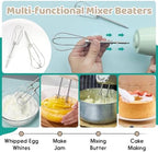 4-Pack Hand Mixer Beaters Attachments for Cuisinart CHM Series HM-50 HM-70 CHM-3 CHM-7PK Hand Mixer - Hand Mixer Replacement Beaters Compatible with Cuisinart Hand Mixer Parts# CHM-BTR