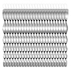 Dyvicl Reflective Scare Rods, Ornamental Spinner Deterrent Control Device for House Windows Garden Yard Outdoor, 24 Pack