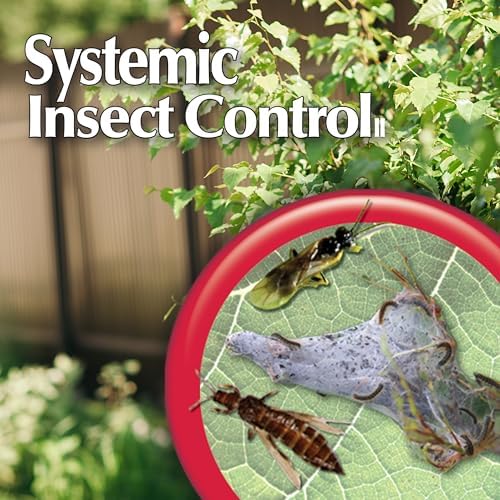 Bonide Systemic Insect Control, 16 oz Concentrate Long Lasting Insecticide for Outdoor Gardening, Makes 16 Gallons