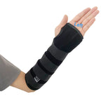 TANDCF Unisex Forearm and Wrist Support Splint Brace Double Fixation Wrist Brace for Carpal Tunnel,Adjustable Night Time Forearm Immobilizer Brace Splints,12.2 inch (31cm) length(LH/L)