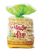 Kim's Magic Pop Freshly Popped Rice Cakes | Keto, Vegan | Onion Flavor | 6 Bags | 15 Cakes per Bag | Low Carb, Sugar Free, Fat Free, Natural, Multigrain Korean Snack | Easy Bread, Chip, Cracker Replacement