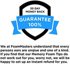Foam Masters Memory Foam Ear Tips for AirPods Pro 1st & 2nd Gen | Comfortable | Secure | Better Noise Cancellation | Version 3.0 Replacement Buds (Large - 3 Pairs, Black)