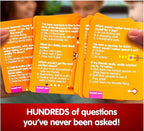SUSSED The Wacky ‘What Would You Do?’ Social Card Game - Kids Stocking Stuffer & Family Travel Game - Fun & Easy to Play - All Ages 7 and Up - Oddball Orange Deck