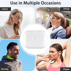 Compatible for AirPods Pro 1st & 2nd Generation Charging Case Replacement with USB-C Charging, Wireless AirPods Pro 1 2 Charger Case with Bluetooth Pairing Sync Button, with Type-C Charging
