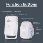 Bed Alarm for Elderly Adults Wireless，Bed Sensor Alarm and Fall Prevention for Elderly/Dementia Patients and More,Caregiver Pager/Motion Sensor Alarm with Vibration【 Newly Upgraded】
