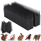 Bird Spikes, 20 Packs Bird Deterrent, Raccoon for Outdoor Repelling Reptiles, Squirrel Spikes for Fences and Roofs to Keep Birds Away