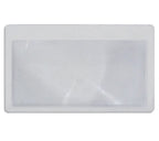 5COL SURVIVAL SUPPLY Fresnel Lens 4-Pack Credit Card Size Pocket Magnifier & Firestarter