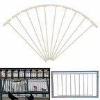 10pcs Pigeon Bird Entrance Trap One-Way Window Door Curtain Iron T Bars