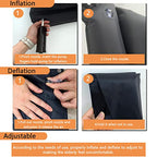 MESINURS Bedridden Inflatable Cushion, Nursing Bedsore Square Pad for Elderly Disabled, Breathable for Pain-Relif for Wheelchair & Toilet Chair