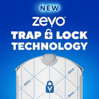 ZEVO Flying Insect Trap Refill - for The MAX & Standard Indoor Fly Trap - Catch Gnats, House & Fruit Flies - Easy to Use - Mess-Free Disposal (10 Refill Cartridges)