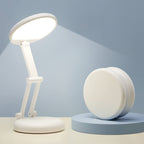 One Fire Rechargeable Table Lamp,Dimmable Cordless Lamp Desk Lamp for Dorm,3600mAh Battery Operated Lamp Rechargeable Lamp,Small Desk Lamp Portable Light for Office/Study/Nail/Craft/Puzzle(Warm Light)