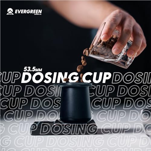 Evergreen Coffee | Espresso Accessories | 53.5mm Coffee Espresso Dosing Cup | Fits all 54mm Breville Portafilters | BES870XL BES870BSXL BES78VSS | Niche Zero | DF64