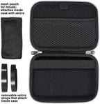 Microsoft Surface Accessories organizing case, by getgear, for Surface Dock, Surface Charger Adapter, Surface Arc Mouse, Surface Pen, Surface USB 3.0 Hub Docking Station and Others (Tweed Gray)