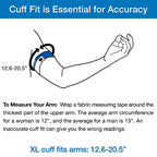 Microlife Replacement Blood Pressure Cuff for Arms 12.6-20.5-Inch, Extra Large
