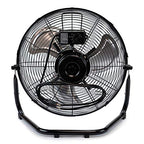 NewAir 18" High Velocity Industrial Floor Fan, Heavy Duty Metal Fan, Adjustable Tilt and 3 Speeds up to 4012 CFM, Rotatory Switch | Garage Fan for Indoor, Warehouse, Workshop, Gym or Home