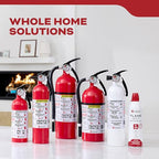 Kidde Fire Extinguisher for Home, Garage & Workshop Use, 3-A:40-B:C, 8.85 Lbs., Hose & Wall Mount (Included)