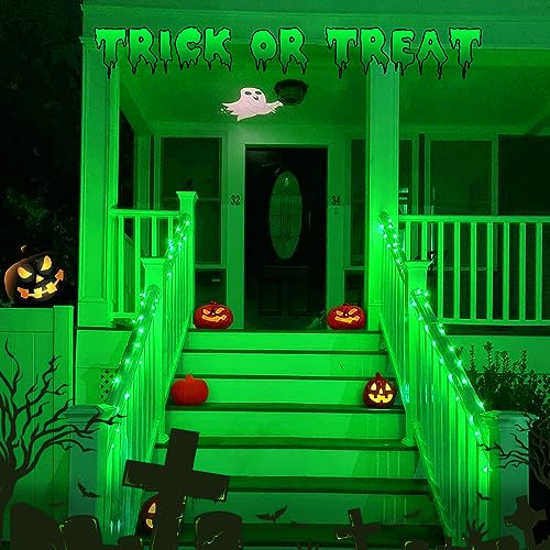 YEGUO Green Christmas Lights, 500 LED String Lights Outdoor Waterproof, 8 Modes 165ft Christmas Lights Plug in