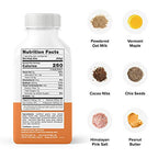 Oats Overnight Peanut Butter Crunch Bottled Shake - Gluten Free, Non-GMO, Vegan Friendly Breakfast Meal Replacement Shake with Powdered Oat milk. 15g of Protein (10 Pack)