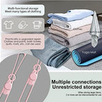 Nearockle Silicone Cable Ties Cord Organizer for Cable Management, 16PCS 4.2" and 7.1" Reusable Cable Organizer Electronic Accessories for Home, Office, Kitchen, School, Travel (Pink)