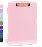 Clipboards with Storage, High Capacity Clip Boards 8.5x11 with Storage, Heavy Duty Nursing Clipboard Folder, Plastic Clipboard with Pen Holder for Women Teachers Work, School & Office Supplies