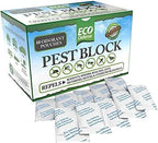 Eco Defense Pest Control Pouches - All Natural - Repels Rodents, Silverfish, Spiders, Roaches, Ants, Moths, Squirrels, & Other Pests