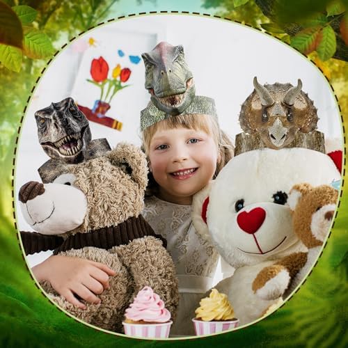 Gersoniel 24 Pcs Party Hats for Kids Party Favors Headbands Paper Party Crown for Boys Girls, Decoration Party Favors