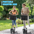 Mobility Scooter Bag, Electric Scooter Basket, Knee Scooter Basket, Mobility Scooter Caddy with 14 Inches Laptop Pocket and 2 Cup Holders for Bike, Mobility Scooter Accessories for Adults