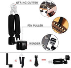 66PCS Guitar Accessories Kit, Acoustic Guitar Changing Tool, Including Acoustic Strings, Guitar Picks, Capo, String Winder&Cutter, Tuner, Guitar Bones,for Guitar Players and Guitar Beginners