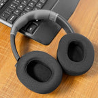 Gvoears Replacement Ear Pads Cushions for Skullcandy Crusher Wireless, Crusher ANC/EVO, Hesh ANC/EVO, Hesh 3, Also Fit for Skull Candy Venue Wireless ANC Headphone Mesh Fabric Black