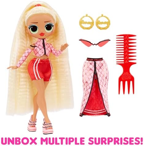 LOL Surprise OMG Swag Fashion Doll with Multiple Surprises Including Transforming Fashions and Fabulous Accessories – Great Gift for Kids Ages 4+