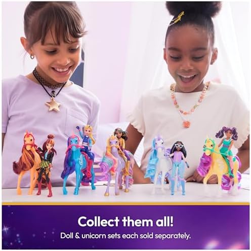 Unicorn Academy, Sophia & Wildstar with 2 Accessories & Hair Tool, Dolls & Unicorn Toys for Girls Ages 4 and up