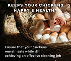 MICROBE-LIFT Chicken Coop Cleaner and Odor Eliminator, Use on all Surfaces and Supplies, Turns Chicken Poop Into Fertilizer, Ammonia Reducer, Highly Concentrated and Safe Formula, 32 Ounces