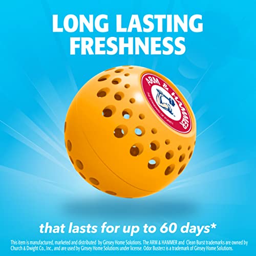 Arm & Hammer 10-Pack Odor Busterz Deodorizing Balls, 10 Count