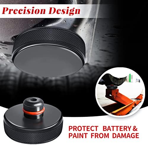 Chirano Lifting Jack Pad for Tesla Model 3/S/X/Y, 4 Pucks with Storage Case, Accessories for Tesla Vehicles 2013 to 2025