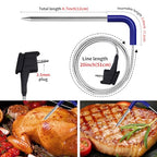 Smart Thermometer Probe Compatible with Ninja DZ550/DZ550C Foodi 10 Quart 6-in-1 Smart XL 2-Basket Air Fryer, Temperature Meat Probe Replacement for Ninja Indoor Air Fryer Accessories,1-Pack