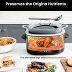 Steam and Roast Rack - Compatible with Ninja Foodi Possible Cooker Pro 8.5 Quart MC1001 MC1000 MC1010 Series,Stainless Steel Crock Pot Slow Cooker Accessories