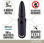 Ronin Factory 50 Cal Bullet Antenna - Ford F150 F250 F350 Super Duty Raptor Bronco Truck Accessory - RAM 1500 Short Antenna Replacement