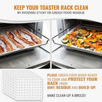 Parchment Baking Paper for Air Fryer Toaster Oven 12 x 13, Non-Stick Liners for Toaster Countertop and Large Toaster Oven, Air Fryer Accessories for Gowise, Kitchenaid, Emeril, Ninja, Kalorik + More